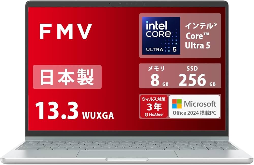 【日本製】富士通 13.3型 ノートパソコン MS Office 2019 日本製】富士通 13.3型 ノートパソコン MS Office 2019 Amazon.co.jp